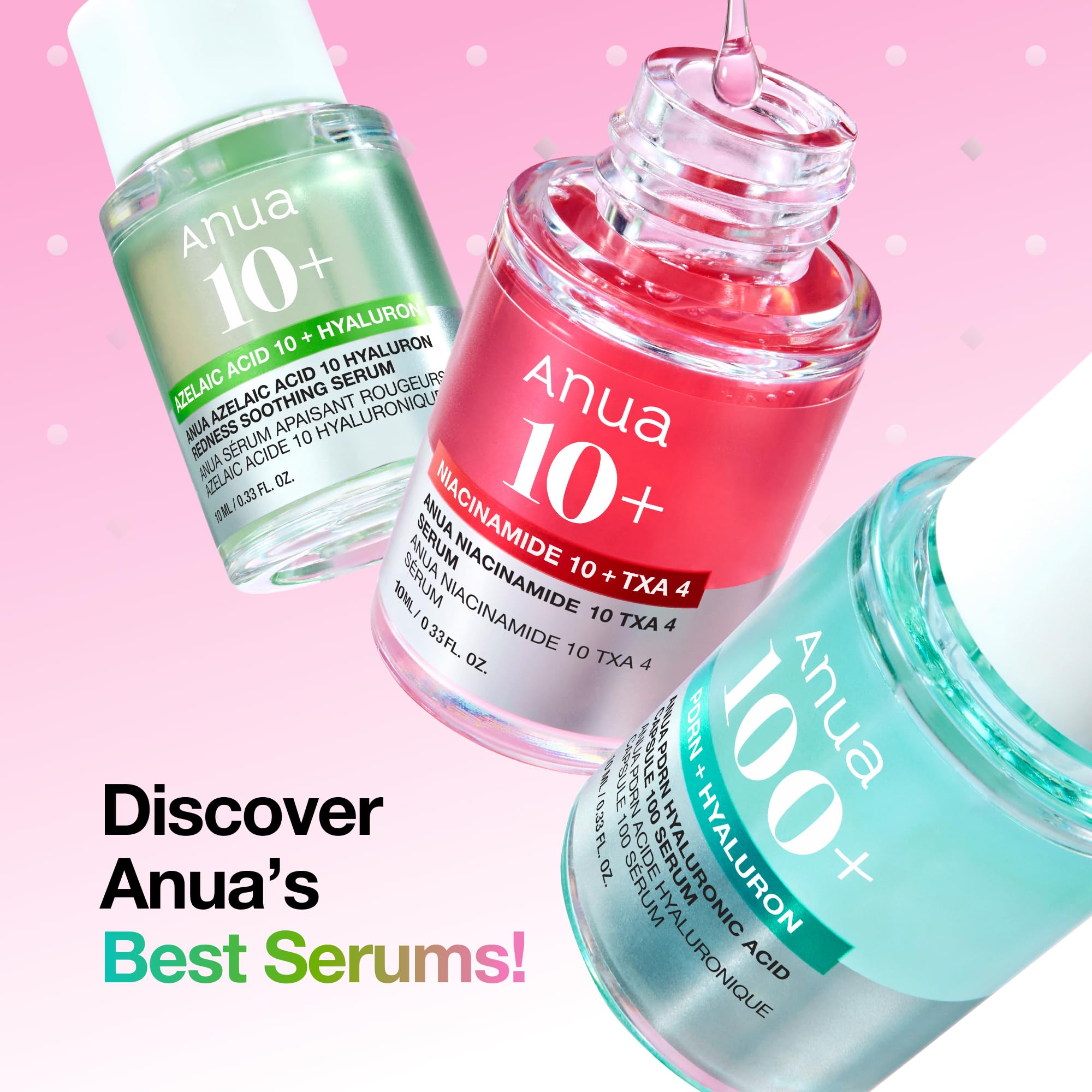Amazon.com: Anua Serum Discovery Trio, Hyaluronic Acid, PDRN